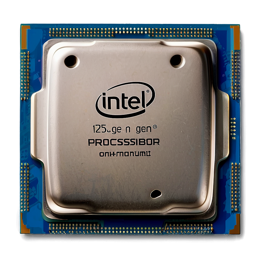 Intel 12th Gen Processor Png Lky74 PNG Image