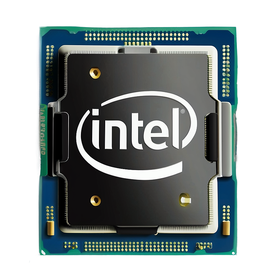 Intel Chip Png 06262024 PNG Image