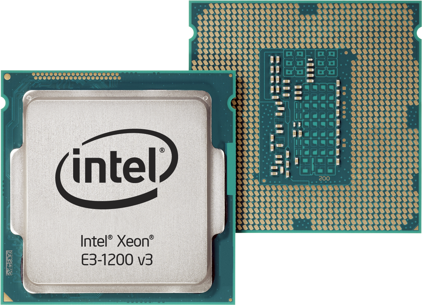 Intel Xeon E31200 C P U PNG Image