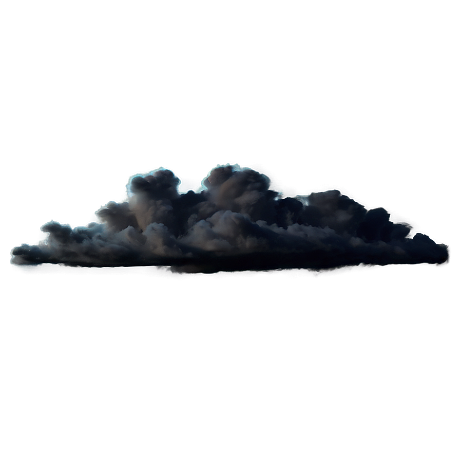 Intense Black Clouds Png Wov PNG Image