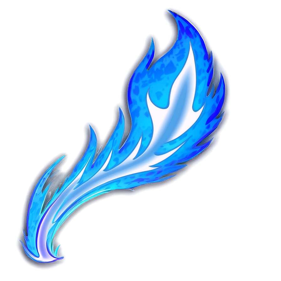 Intense Blue Fire Png Alc PNG Image