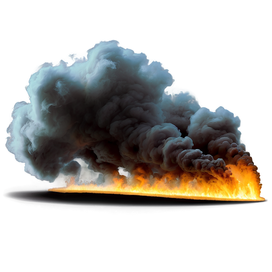 Intense Burnout Smoke Png Fud PNG Image