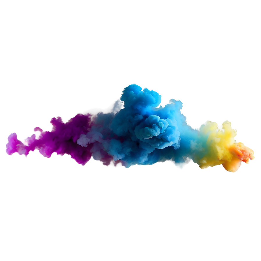 Intense Color Smoke Png Vyl60 PNG Image