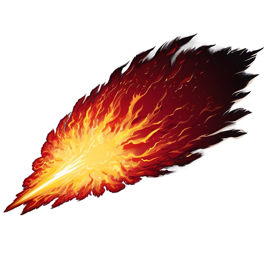 Intense Fireball Png B PNG Image