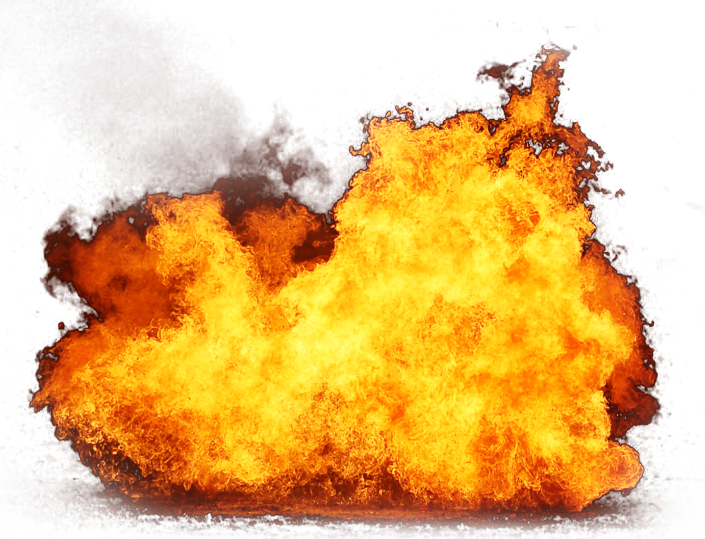 Intense_ Flame_ Explosion PNG Image