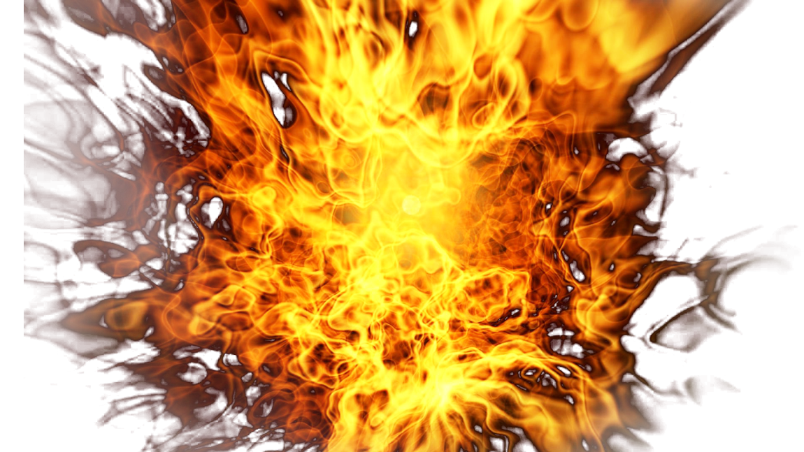 Intense_ Flame_ Texture PNG Image