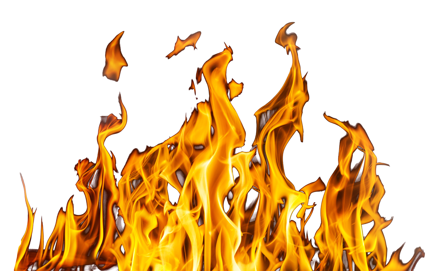 Intense_ Flames_ Background PNG Image