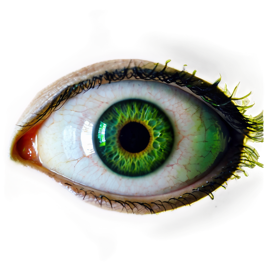 Intense Green Eye Png Vid PNG Image