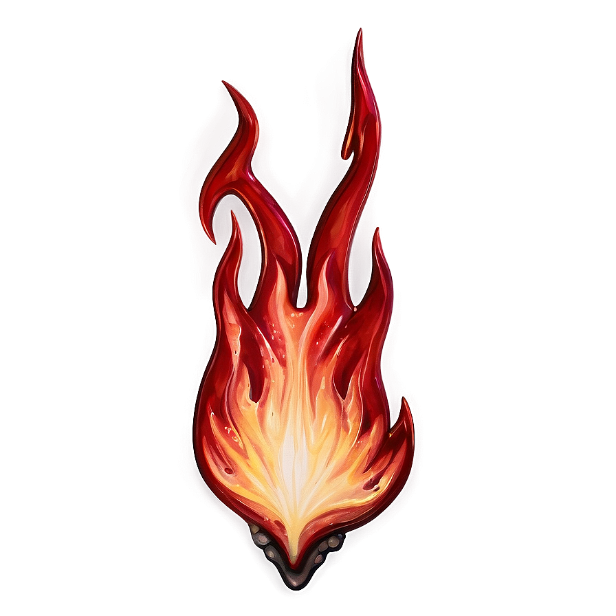 Intense Red Flames Graphics Png 06282024 PNG Image