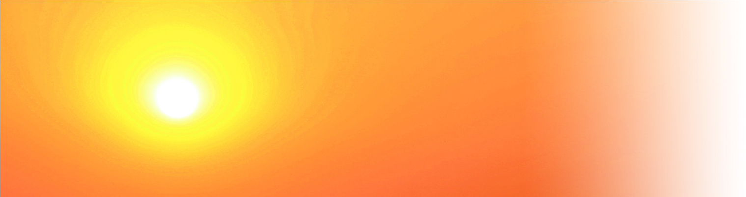 Intense Sun Heat Wave PNG Image