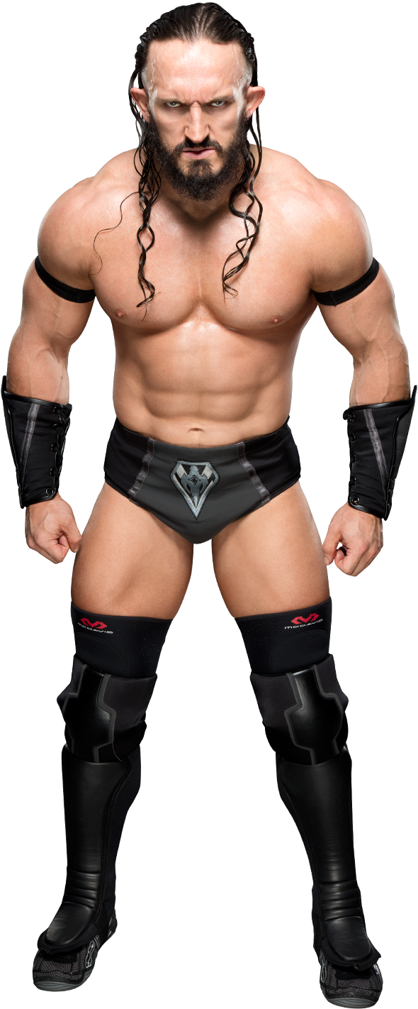 Intense_ Wrestler_ Pose PNG Image