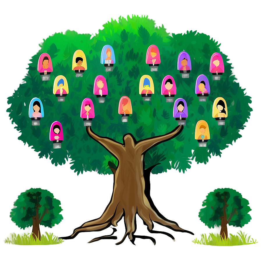 Interactive Family Reunion Tree Png 06212024 PNG Image