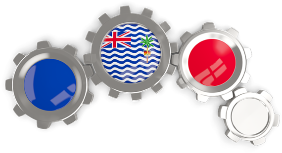 Interconnected World Gears PNG Image