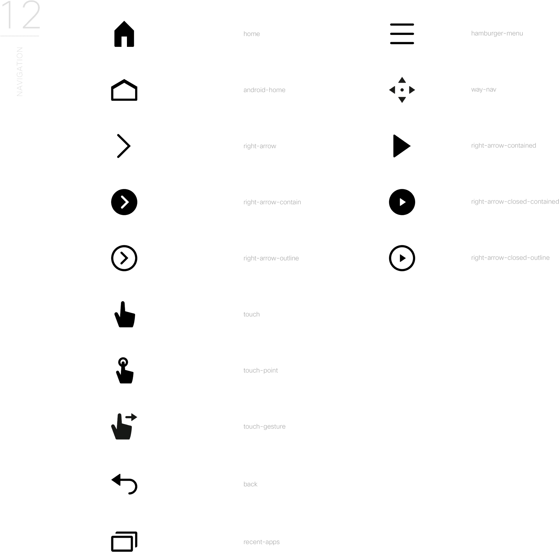 Interface Icon Set Blackon Gray PNG Image