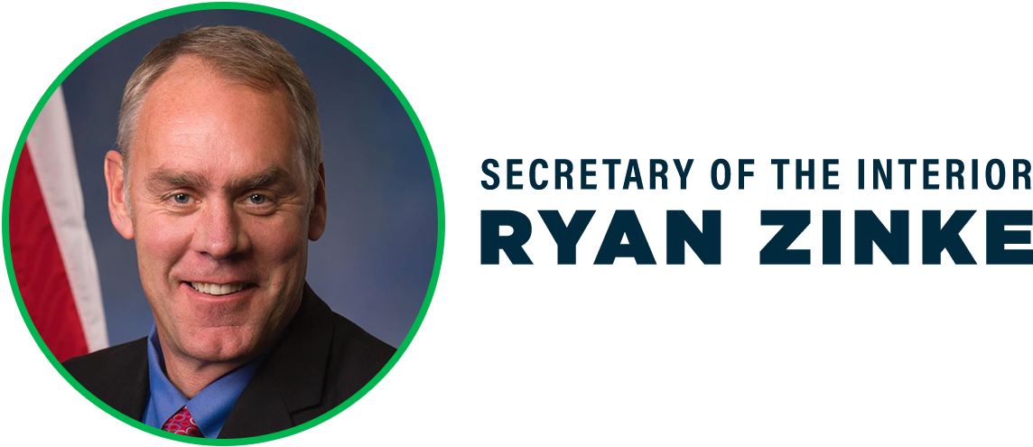 Interior Secretary Official Portrait PNG Image