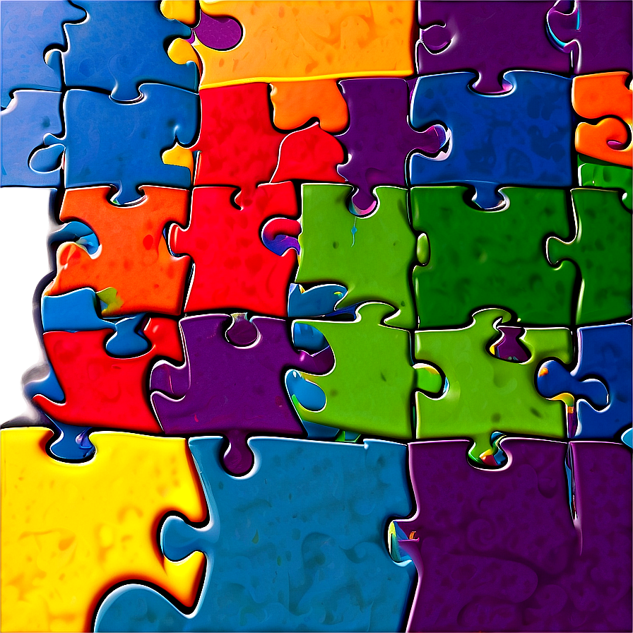 Interlocking Jigsaw Pieces Png Hbd PNG Image