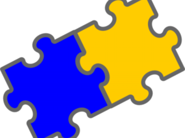 Interlocking Puzzle Pieces PNG Image