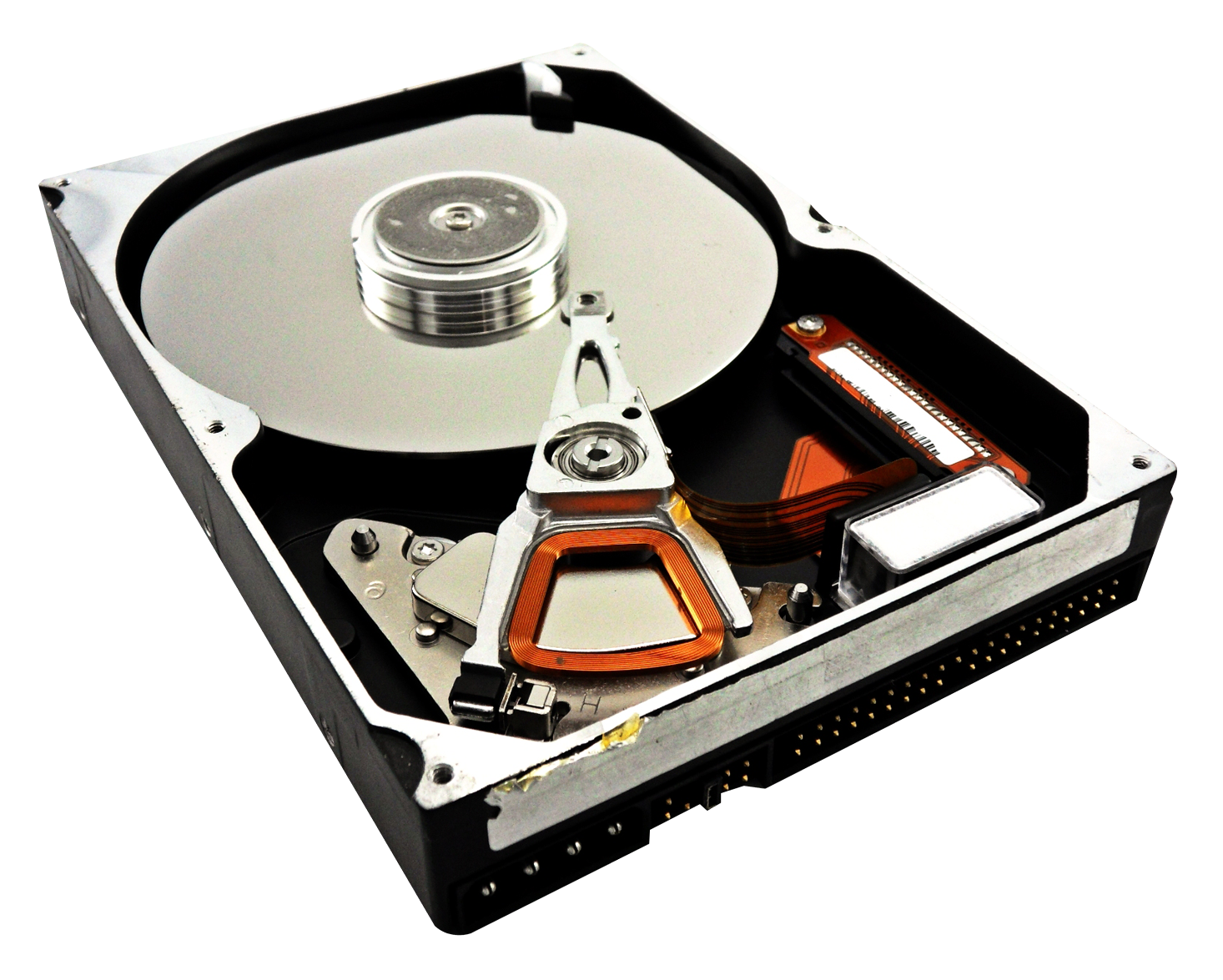 Internal Hard Drive Exposed PNG Image