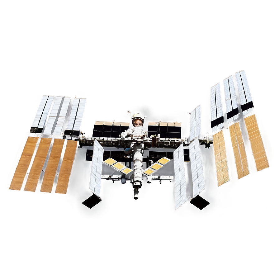 International Space Station D PNG Image