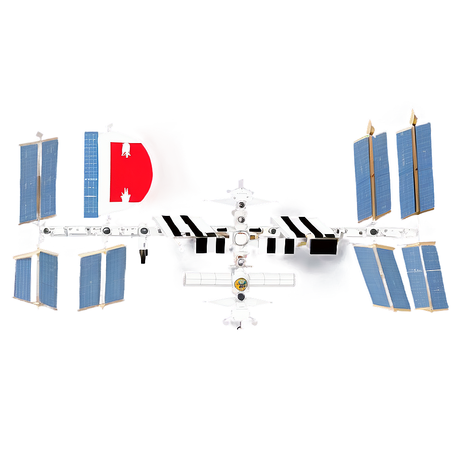 International Space Station Png 05032024 PNG Image