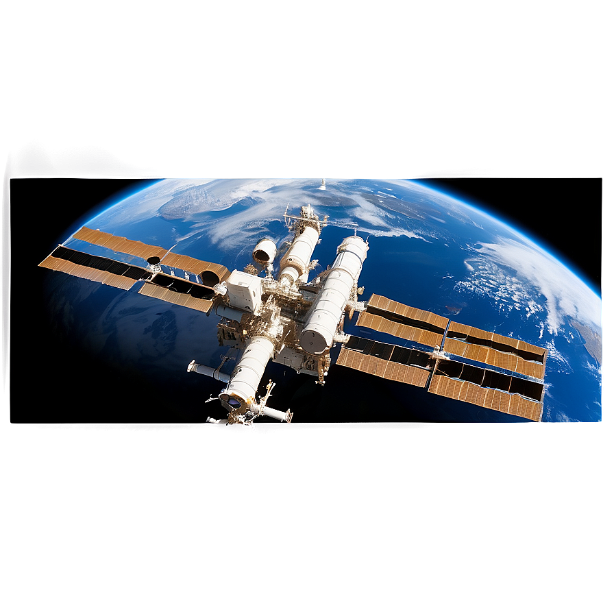 International Space Station Png 06292024 PNG Image