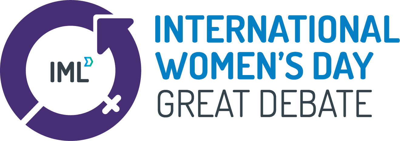 International Womens Day Great Debate Logo PNG Image