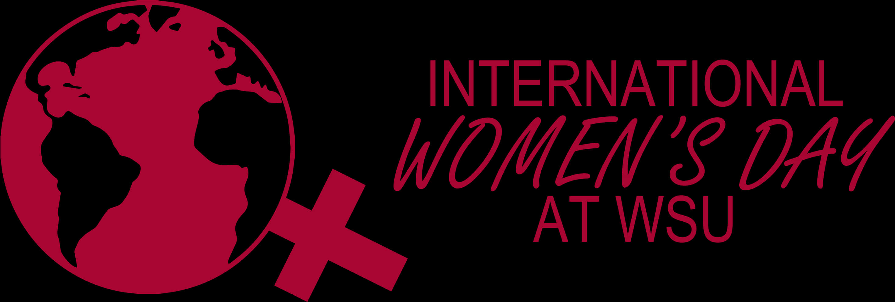 International Womens Day W S U Event Banner PNG Image