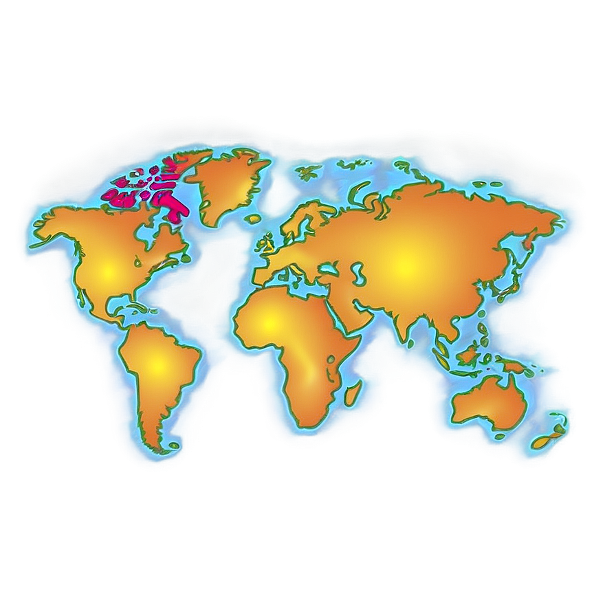 Internet World Map Png 68 PNG Image