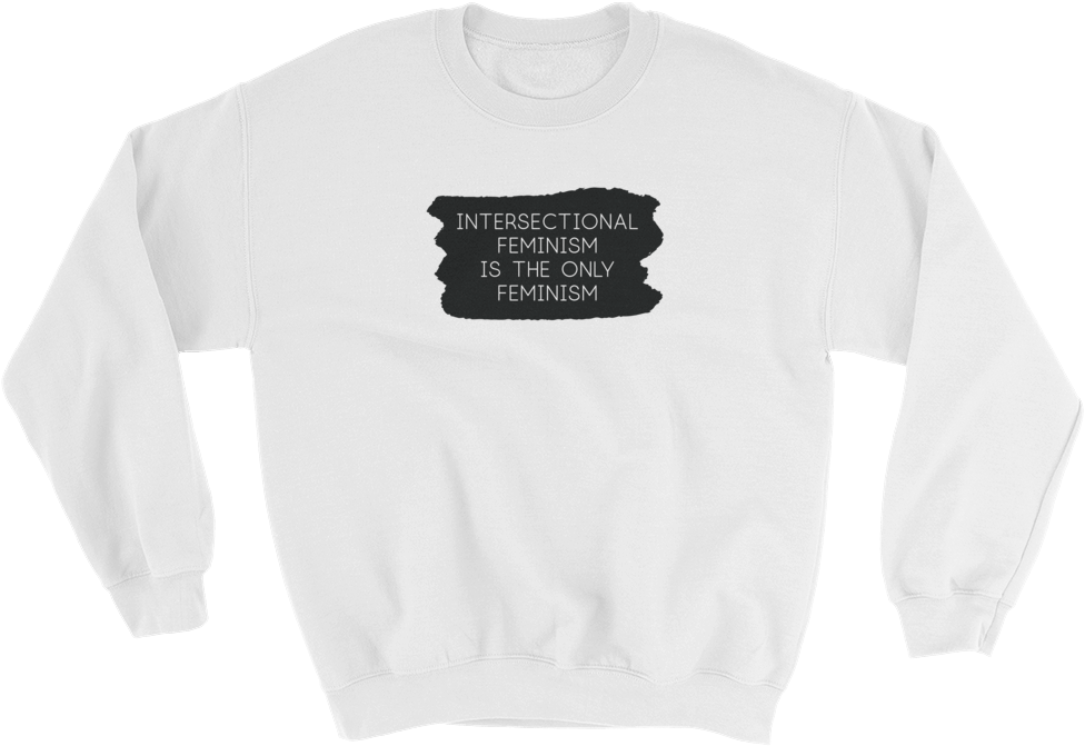 Intersectional Feminism Sweatshirt PNG Image