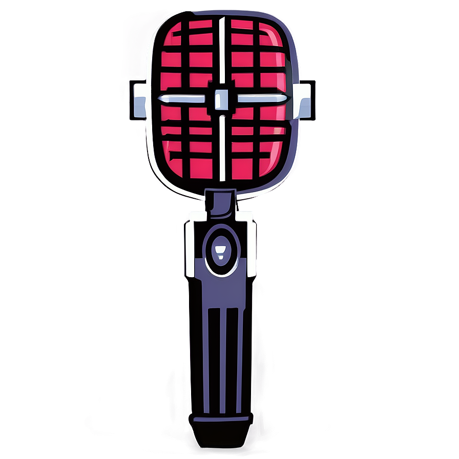 Interview Style Podcast Mic Png Blo77 PNG Image