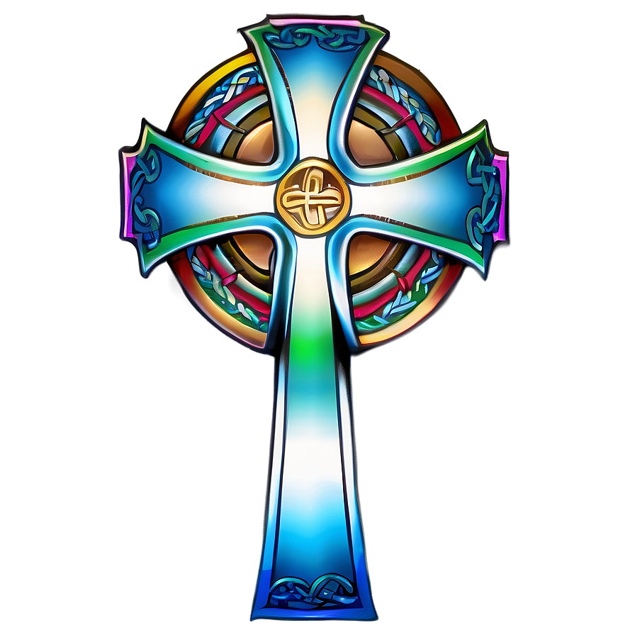 Intricate Celtic Cross Graphic Png 75 PNG Image