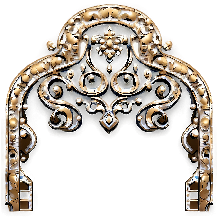 Intricate Filigree Artwork Png Hfo2 PNG Image