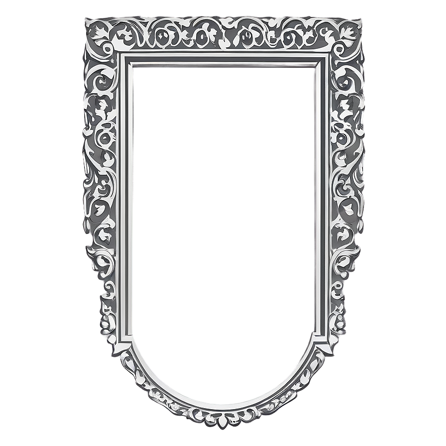 Intricate Frame Design Png Ibc PNG Image