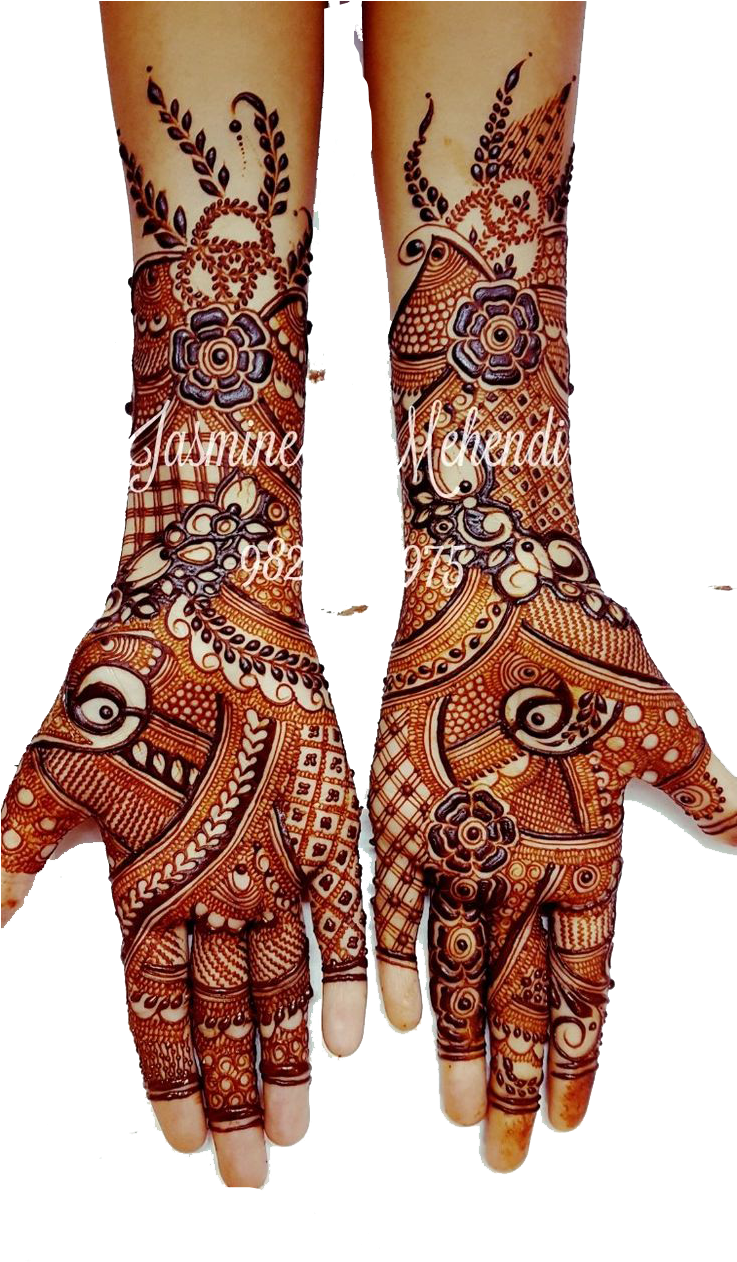 Intricate Mehndi Designon Hands2023 PNG Image