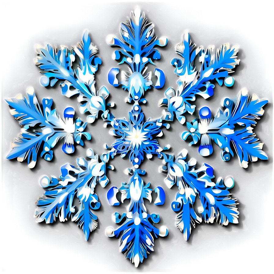 Intricate Snowflake Template Png 05252024 PNG Image