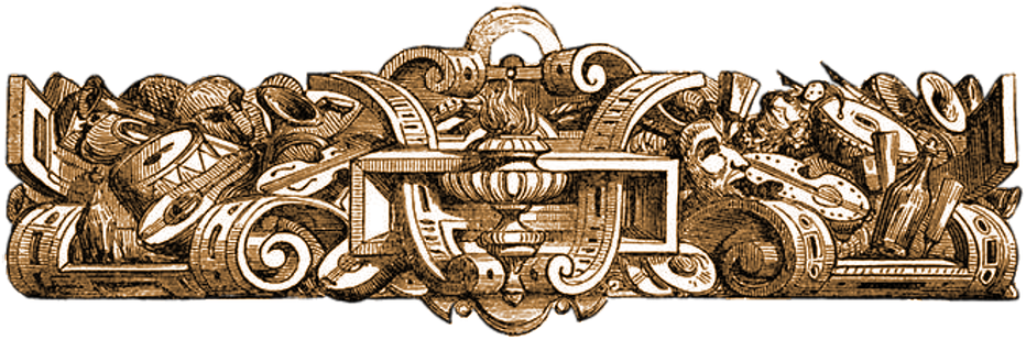 Intricate Vintage Engraved Border PNG Image