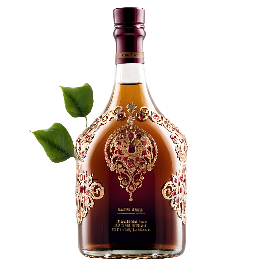 Intricately Designed Liquor Bottle Png 94 PNG Image