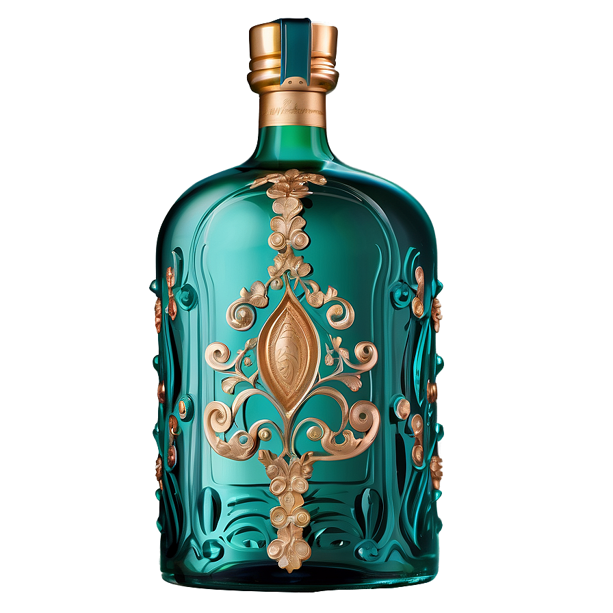 Intricately Designed Liquor Bottle Png Gmv22 PNG Image