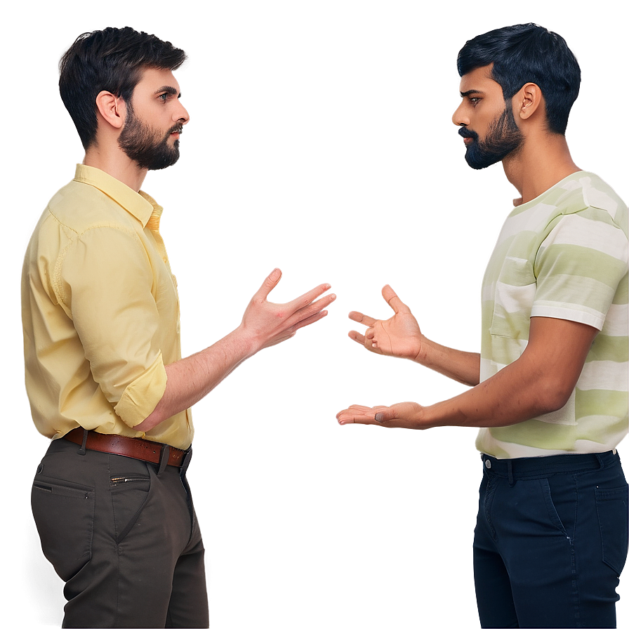 Introvert Vs Extrovert Confrontation Png 30 PNG Image