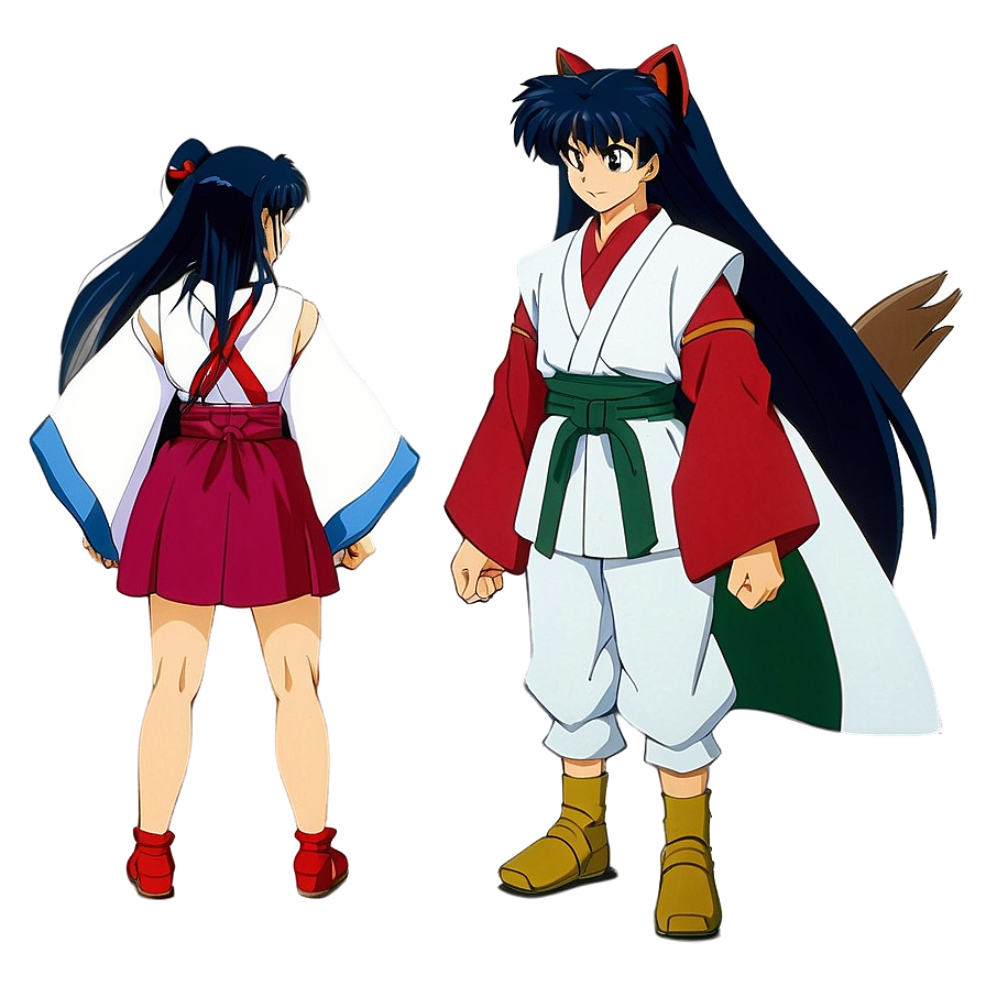 Inuyasha Kohaku's Redemption Png Qfe PNG Image