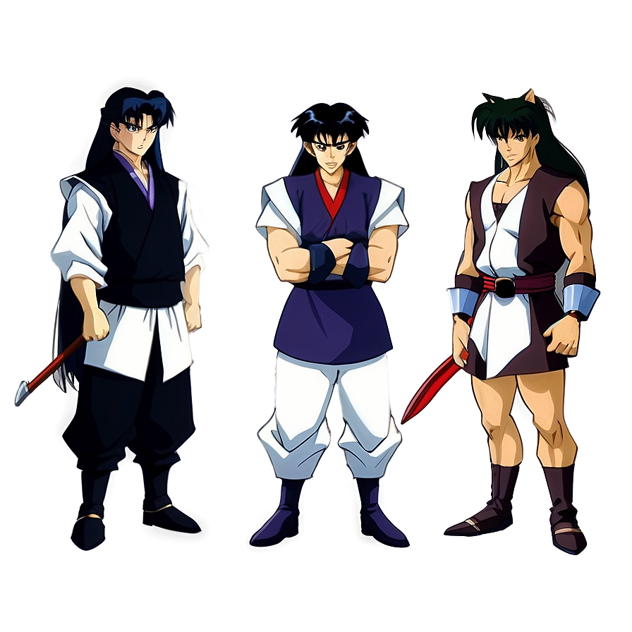 Inuyasha Villains Group Png 73 PNG Image