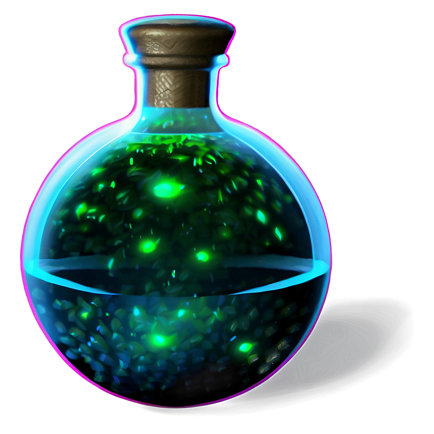 Invincibility Potion Glow Png Mee59 PNG Image