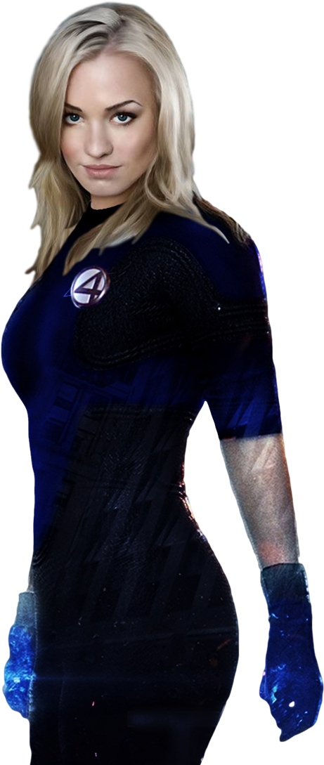 Invisible Woman Fantastic Four PNG Image