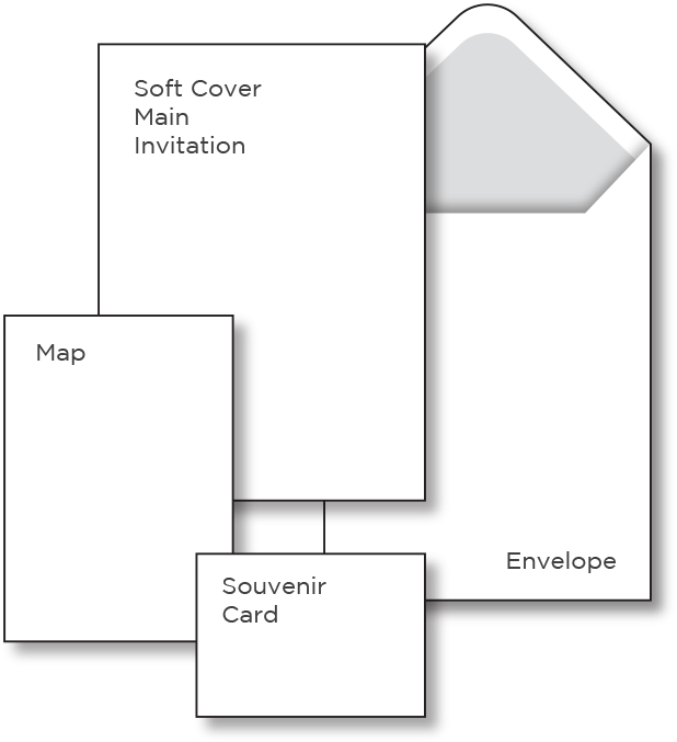 Invitation Set Components PNG Image