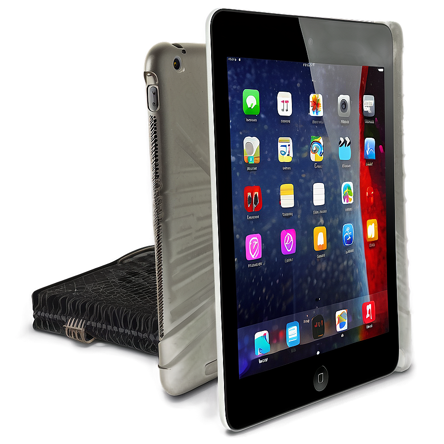 Ipad Mini On Desk Png Oye PNG Image