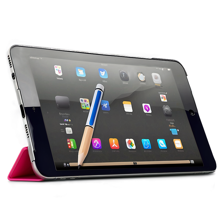 Ipad With Apple Pencil Png Hlu89 PNG Image