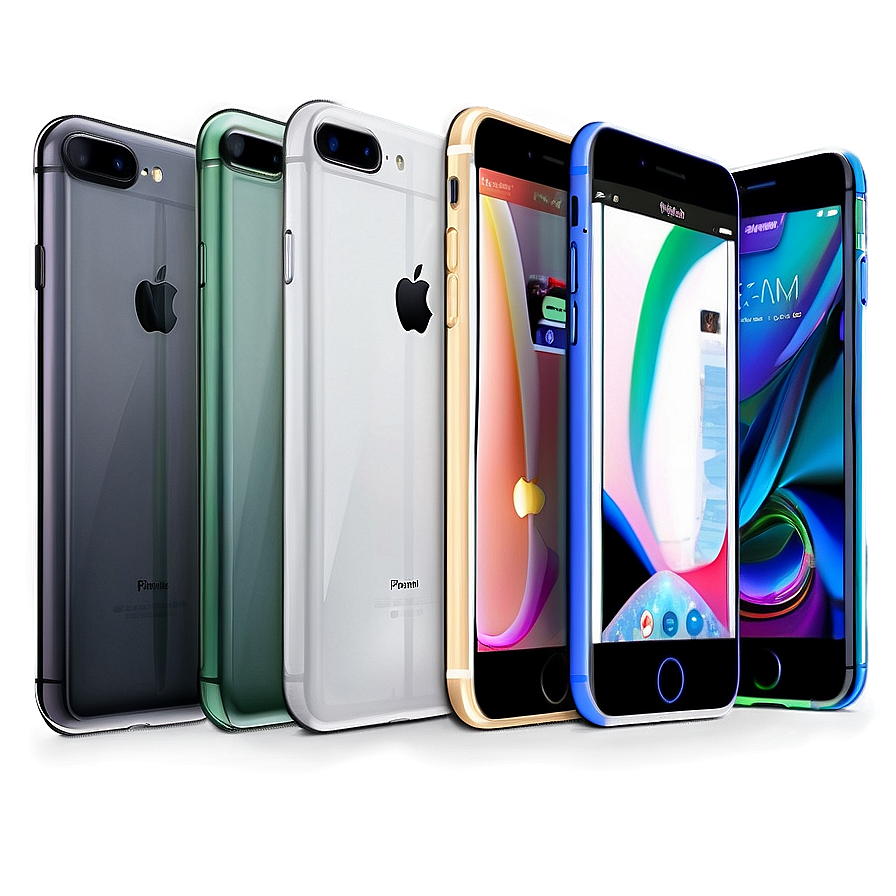 Iphone 8 Plus Color Variants Png Gxy PNG Image