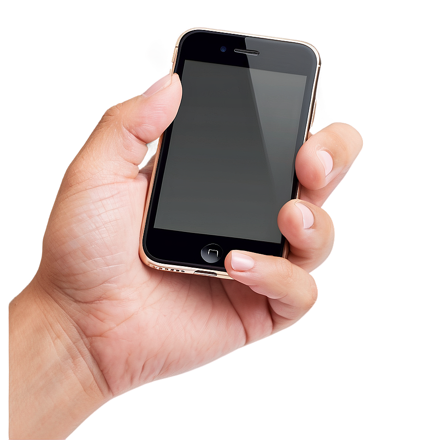 Iphone Mockup With Hand Png 25 PNG Image