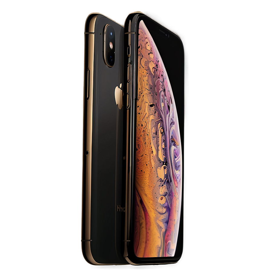 Iphone Xs Gold Png Viv88 PNG Image