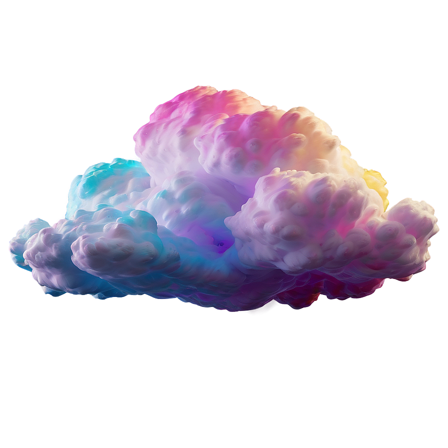 Iridescent Dream Cloud Png 06282024 PNG Image